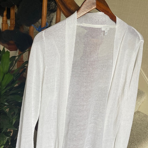 J Jill Linen Blend Coastal Cardigan - Picture 2 of 10